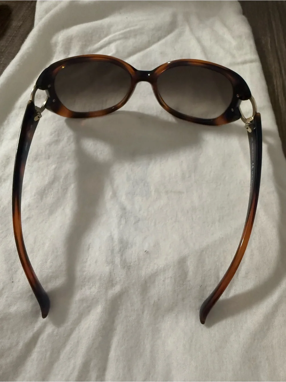 Salvatore Ferragamo Tortoiseshell Frame Sunglasses with Brown Lenses